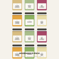 Household 12-Pack — twelve jars of raw sauerkraut