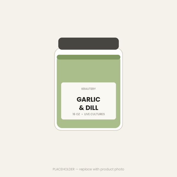 Garlic & Dill Sauerkraut