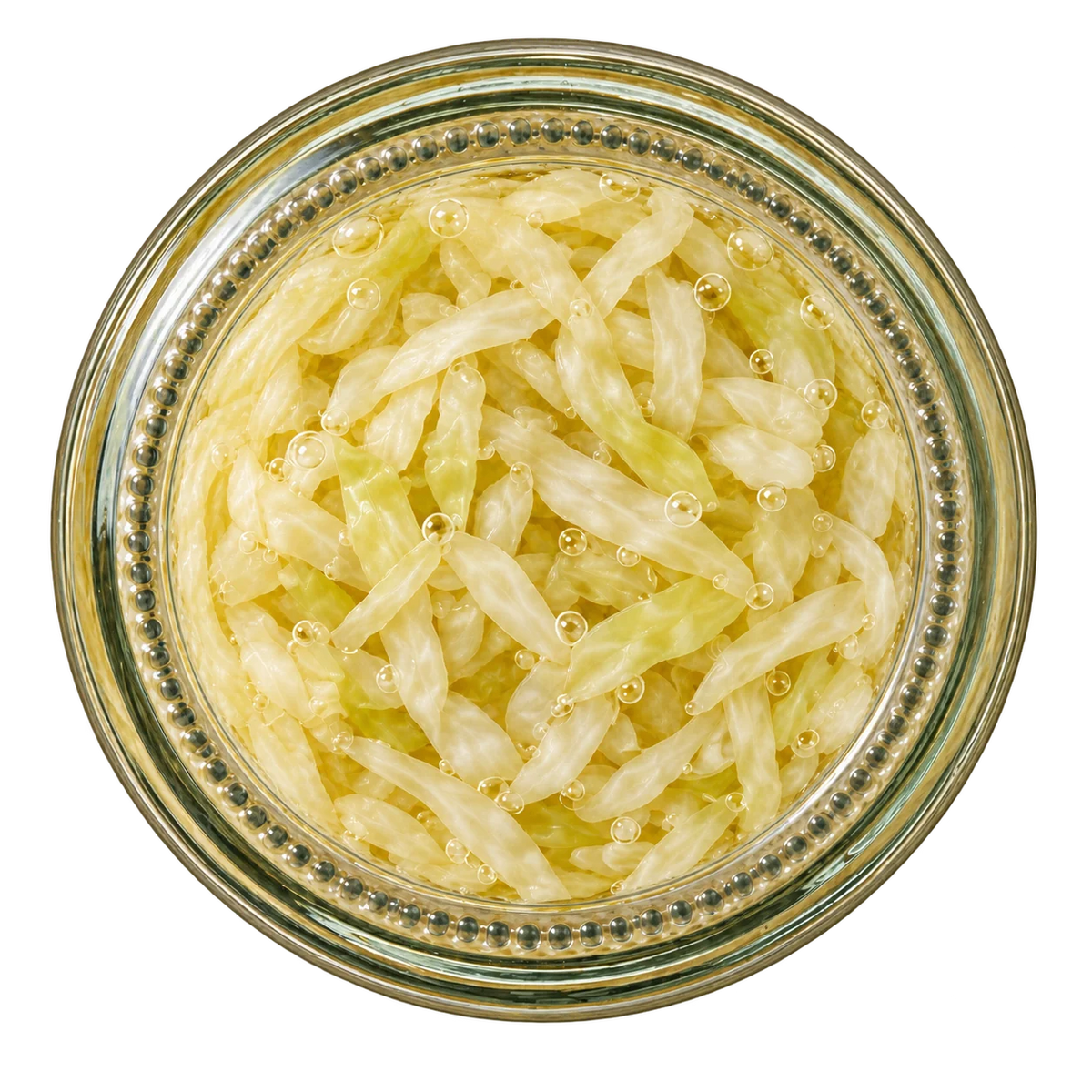 Classic Sauerkraut — open jar